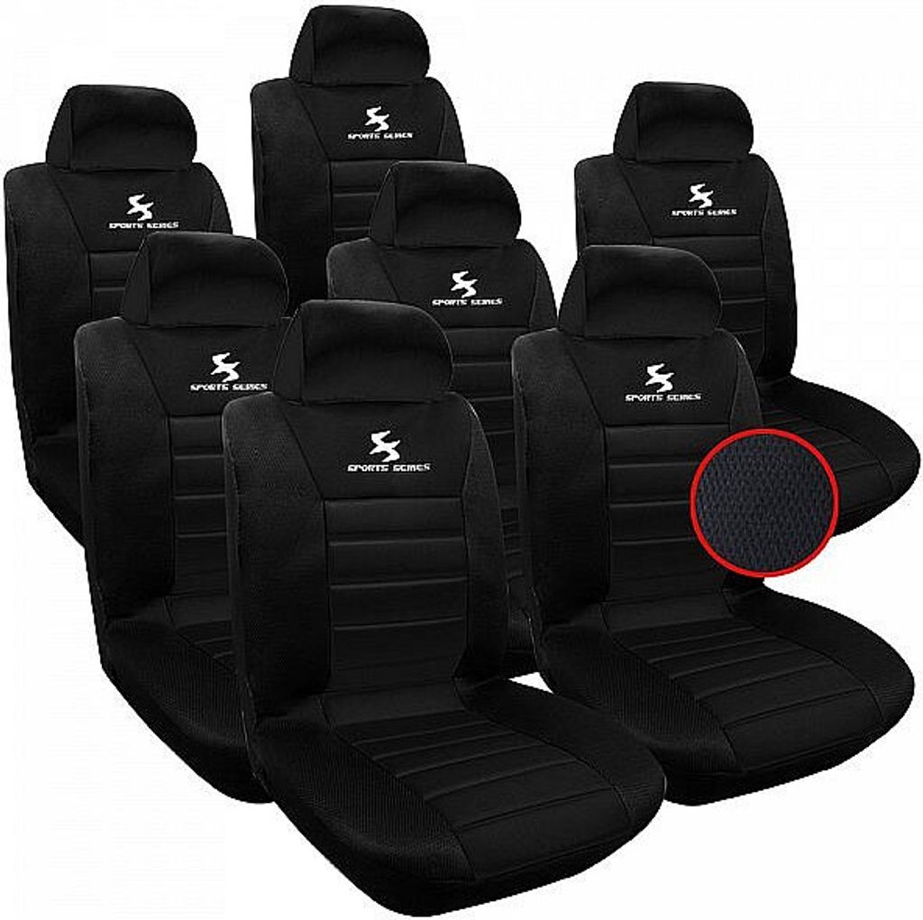 WOLTU 7er Sitzbezüge Auto Einzelsitzbezug universal Größe, Produktbild 