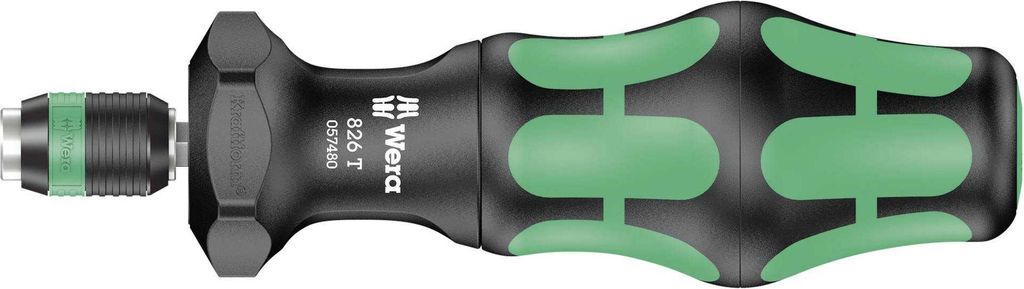 Bithandhalter 826 T Kraftform Turbo m.SWF 2K-Griff WERA Produktbild 