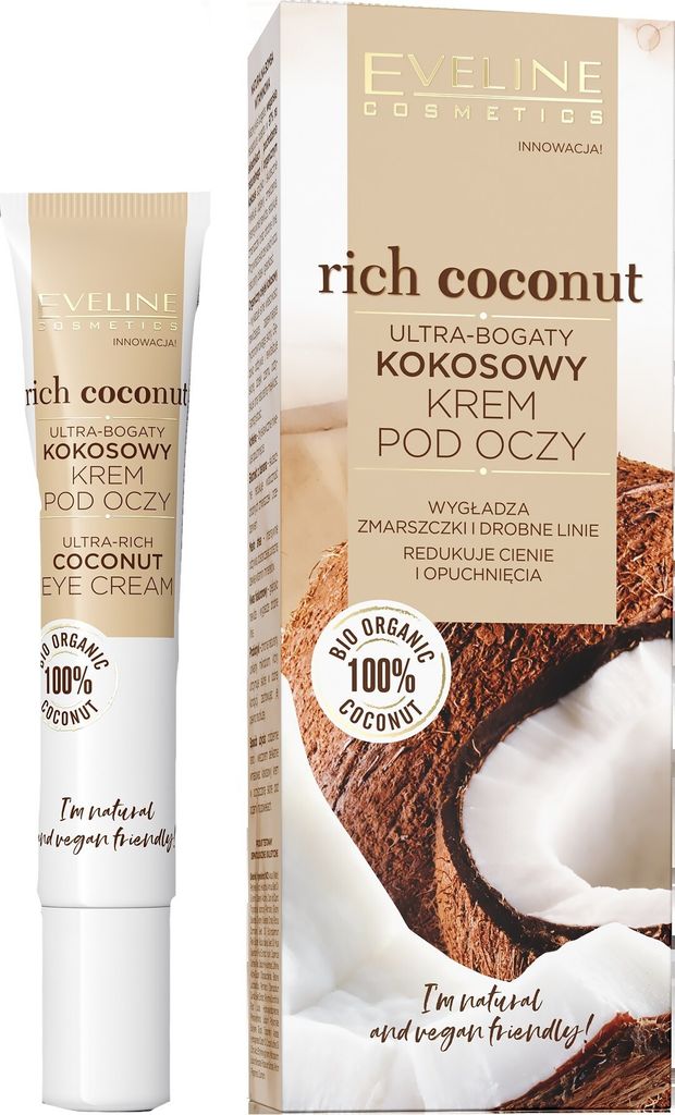 EVELINE Rich Coconut ultra-reichhaltige Kokosnuss-Augencreme 20ml
