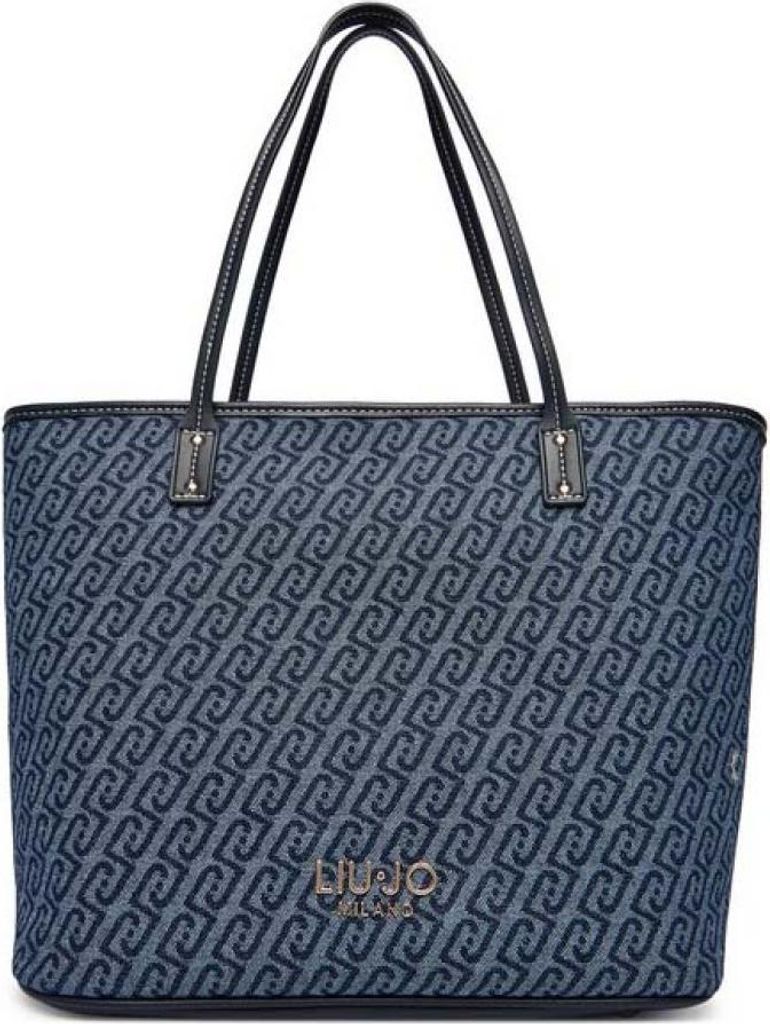 LIU-JO Damen Tote Handtasche Modell T379A M in Blau