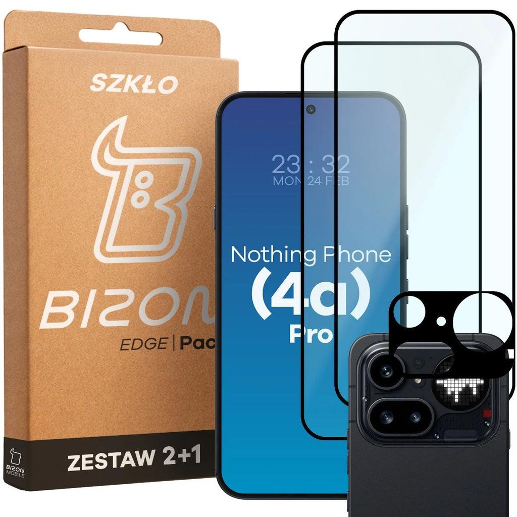 2x Gehärtetes Glas + Kameraschutz für Nothing Phone (4a) Produktbild 