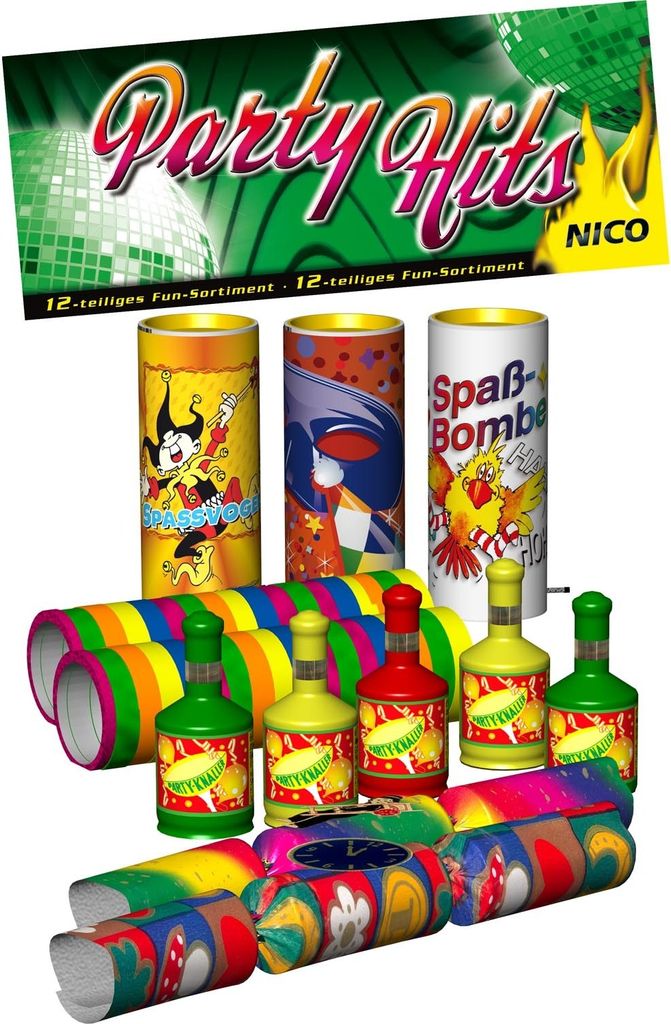 Party Hits, 12 litri, Klars.-Btl. Kat.1 Immagine del prodotto 