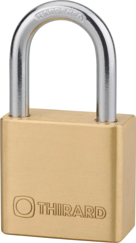 Cadenas CP 50mm en laiton et acier cémenté ultra résistant sans canon