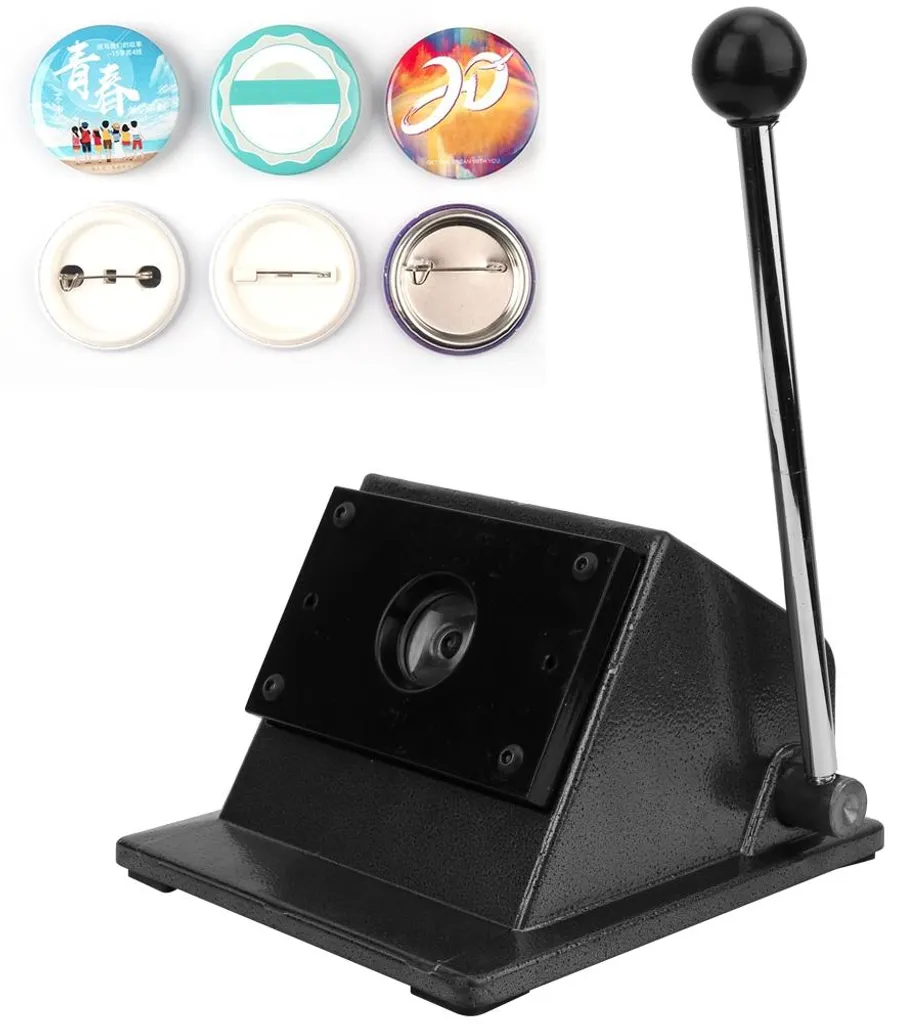 Machine découpeuse de cercles 25 mm en métal pour badges et graphisme
