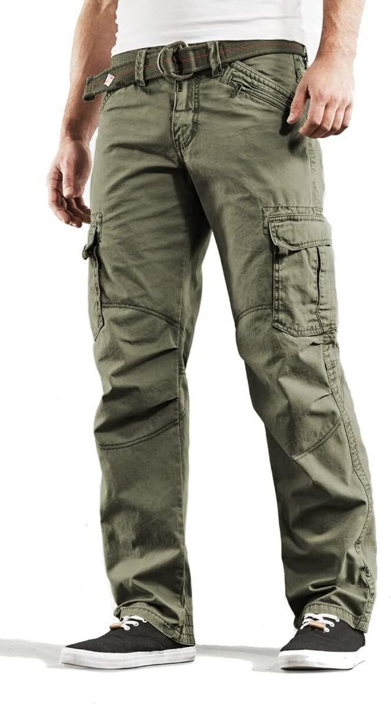 Timezone BenitoTZ Herren-Cargohose 100% Baumwolle mit Produktbild 