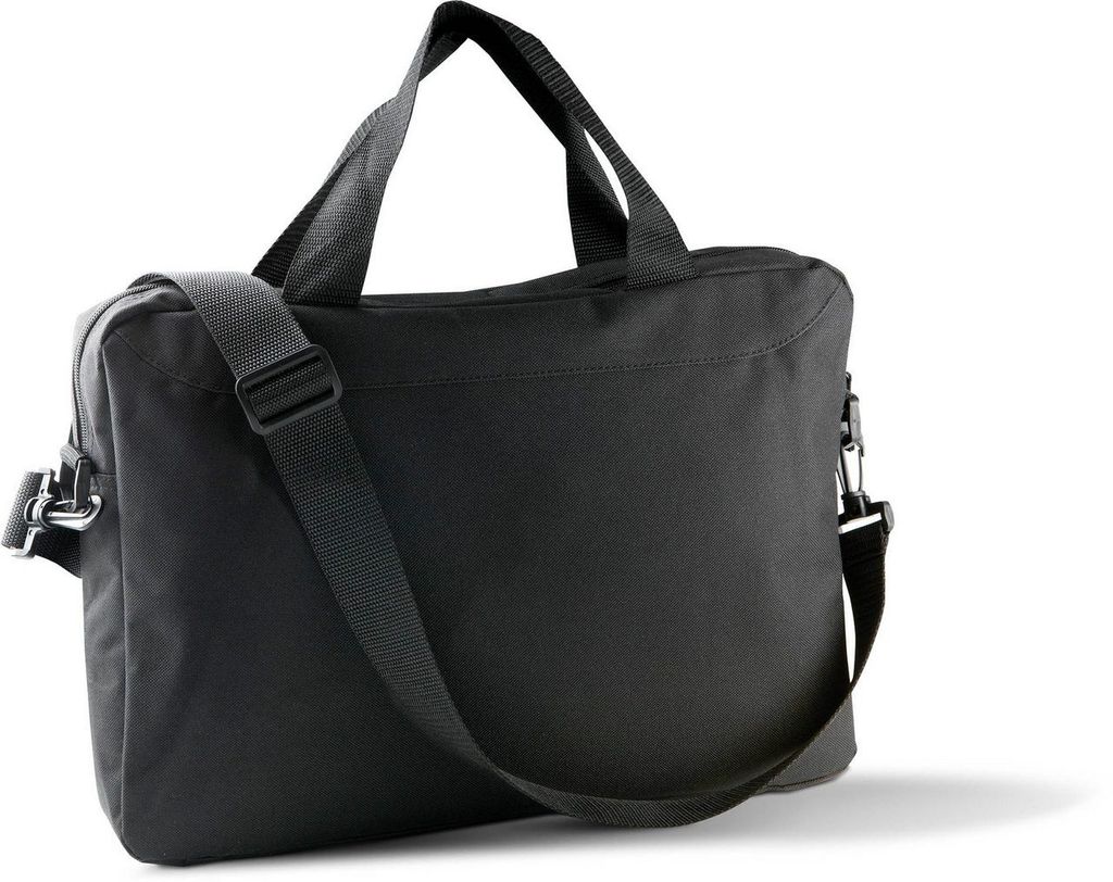 Kimood Dokumententasche Kuriertasche Laptop Notebook Computer Dokument, Größe:U, Farbe:Schwarz