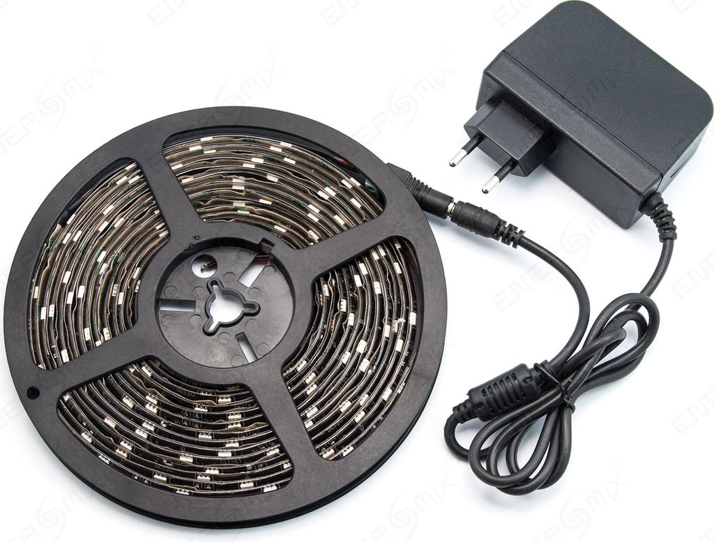 5m LED Strip SMD 3528 ink. Netzteil Komplett Set Rot