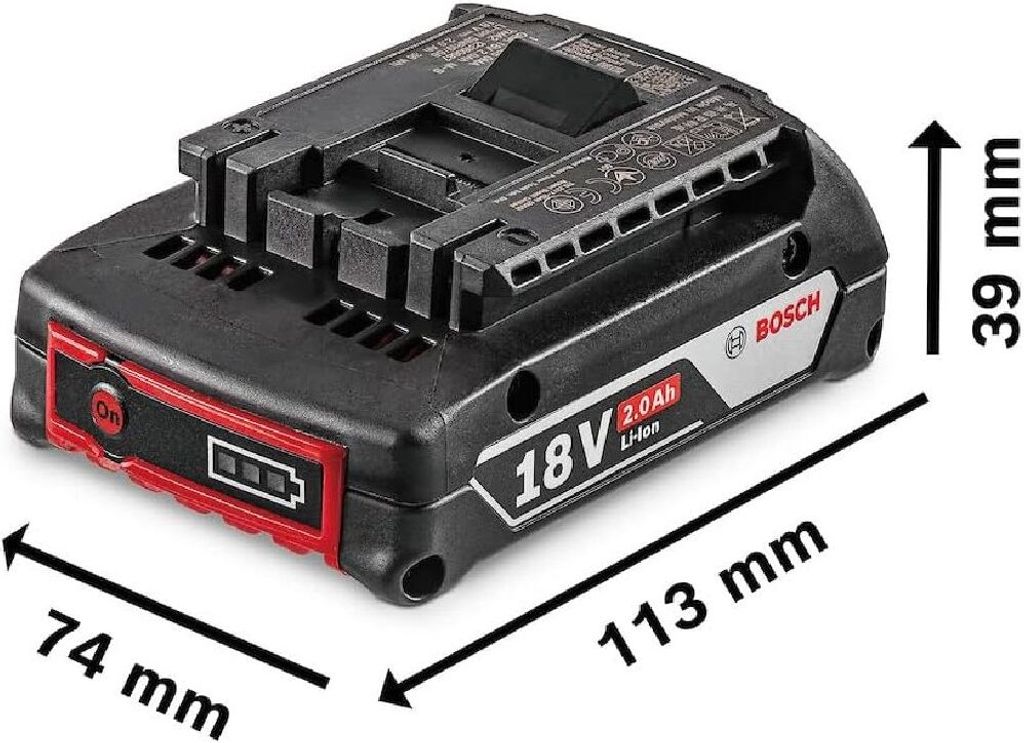 Bosch Akkupack GBA 18V 2,0 Ah Produktbild 21