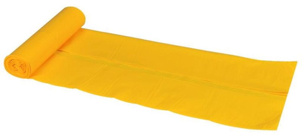 10x Abfallsäcke für Sækko Boy 40, 35 my LLDPE, Gelb | 1 Sack