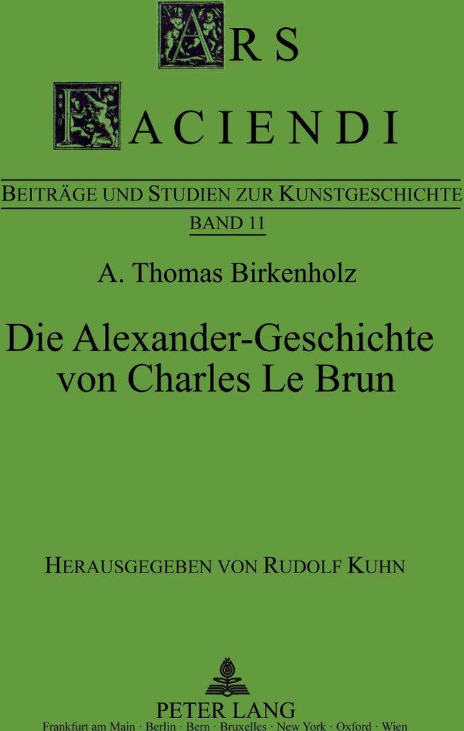 Die Alexander-Geschichte von Charles Le Brun