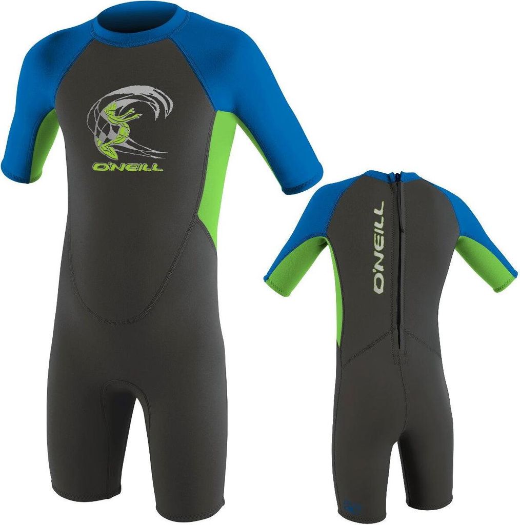 O'Neill Shorty Toddler Reactor Spring Kinder Neopren Neoprenanzug Schwimmanzug Type B - Größe: 3 (108-118)
