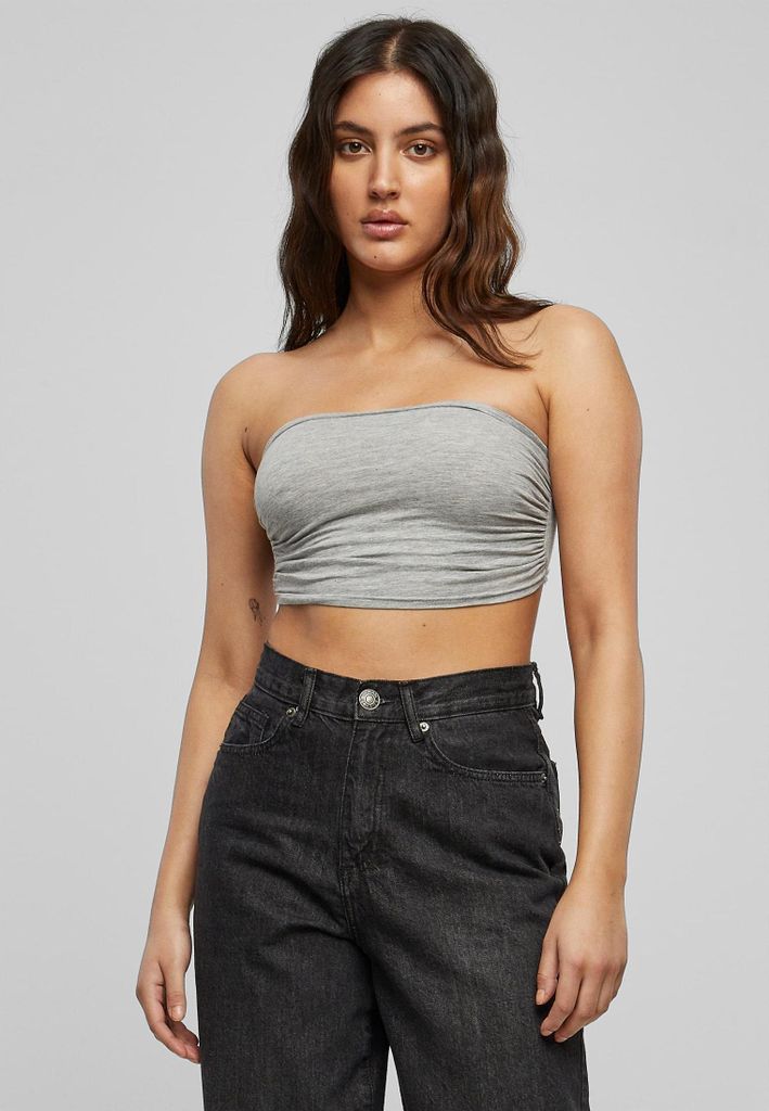Urban Classics Oberteil für Frauen Bonta hellgrau M