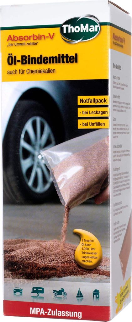 ThoMar Absorbin-V, Granulat, Braun, 1 kg, Box Produktbild 