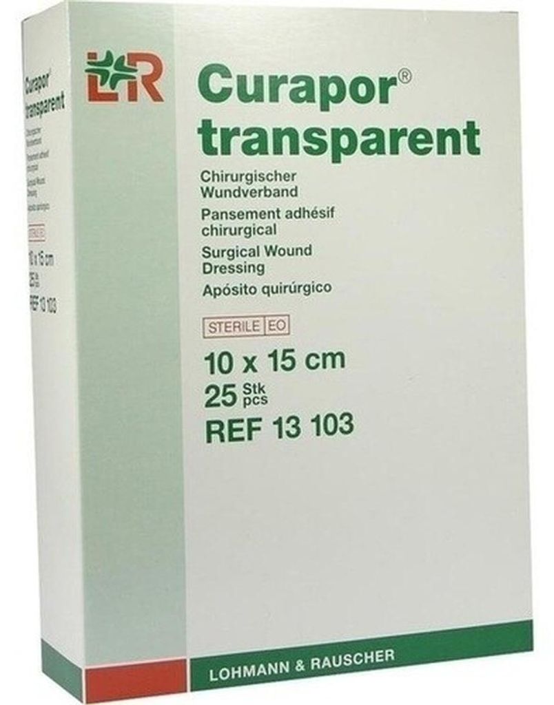 CURAPOR Wundverband steril transparent 10x15 cm Produktbild 