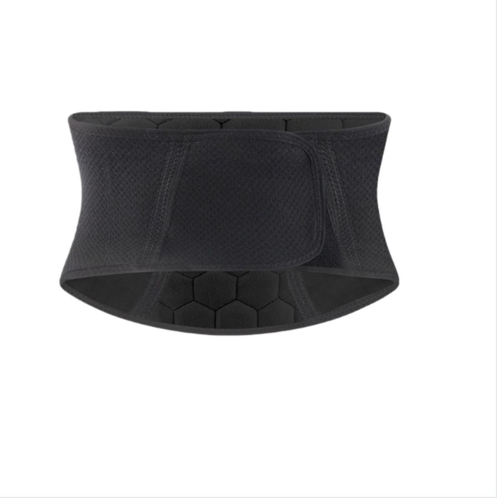 INF Winter Fleece Warme Lendenwirbelstütze - Bequem & Diskret Schwarz M