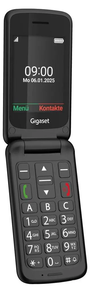 Téléphone portable noir GL 595 Geemarc avec grand écran et SOS - 4