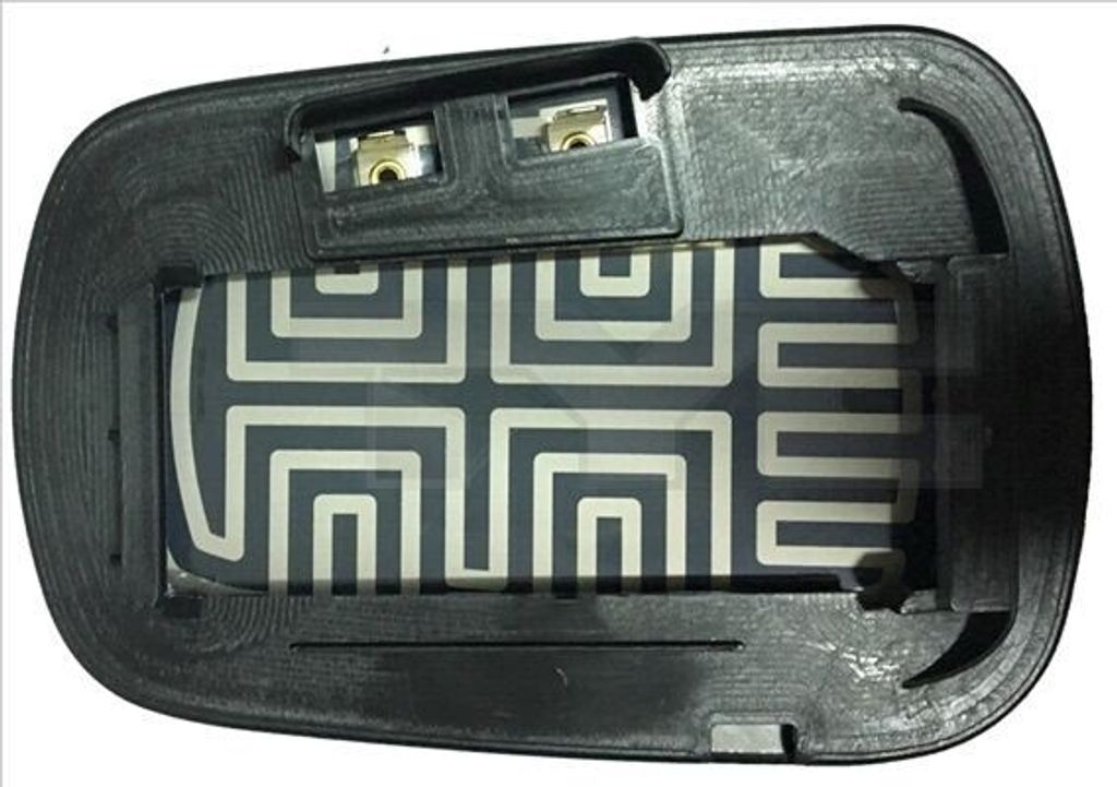 TYC Spiegelglas Außenspiegel Rechts für FORD Fiesta Mk5 Schrägheck (JH1, JD1, JH3, JD3) Konvex Beheizbar 310-0023-1