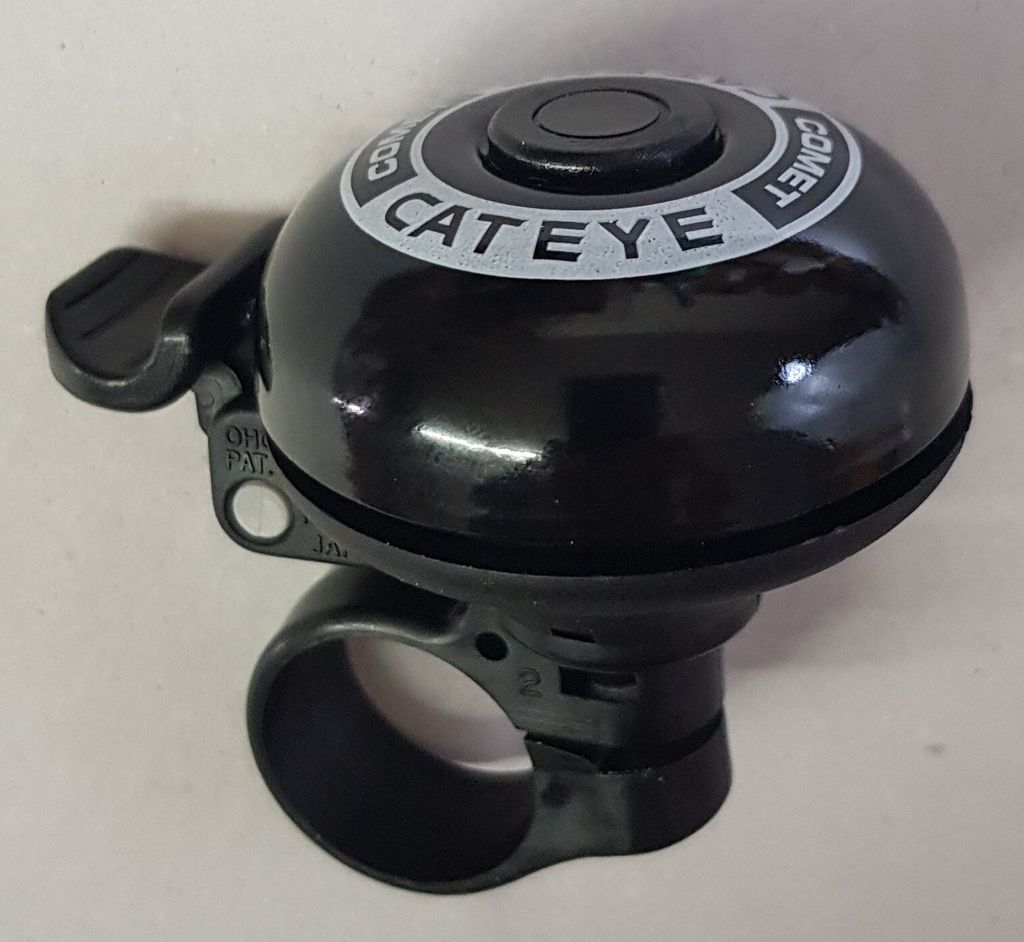 CATEYE Fahrradklingel / Glocke PB-200 Comet Bell, schwarz Produktbild 