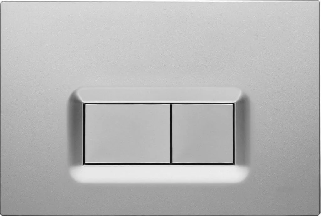 Volet d'Actionnement VitrA 740-0686 Anti-empreinte en Acier Brossé