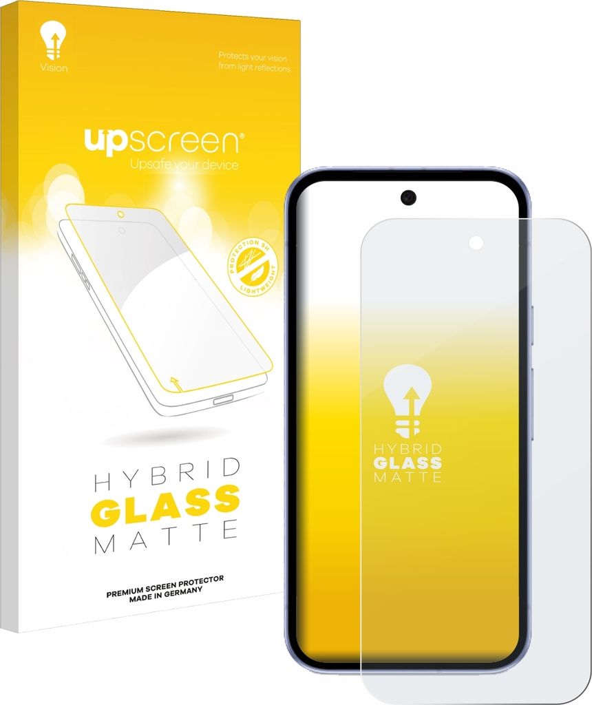 upscreen Entspiegelungs Schutzglas für Google Pixel 9a Schutzfolie Panzer Folie Glas Display Schutz matt