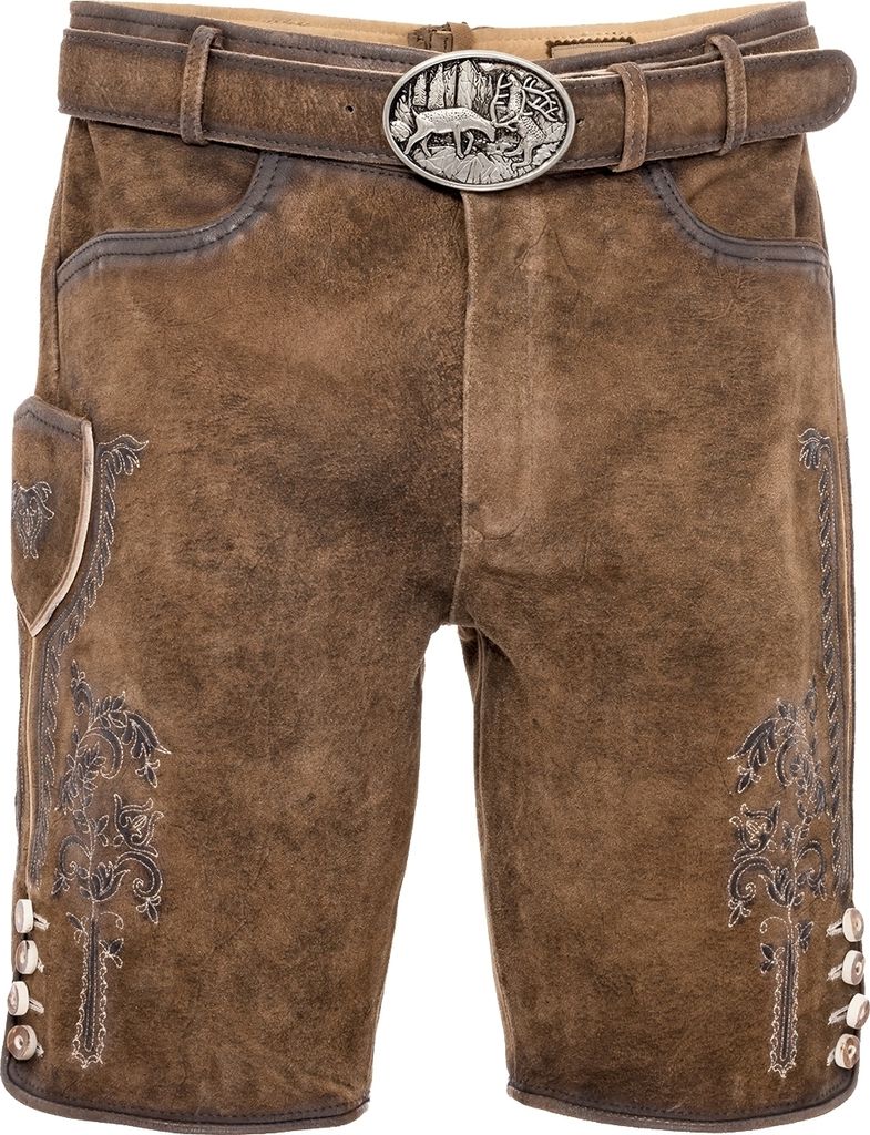 GWANDLER 1896 Lederhose JONAS-gespeckt