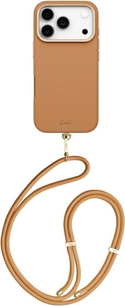 UNIQ Coehl Mirelle Etui für iPhone 17 Pro Magnetic Charging braun