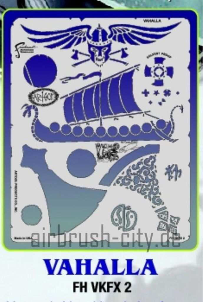 artool- VIKING FX VAHALLA - Schablone 200 499