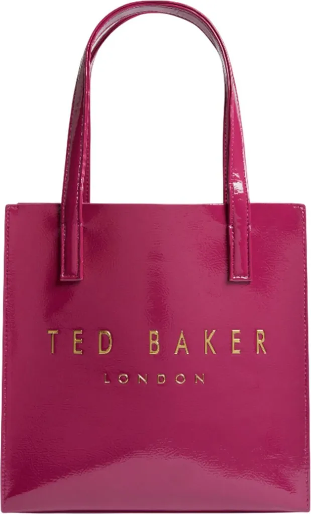 Ted Baker borsetta Crinion Crinkle Small Icon Bag Black nero