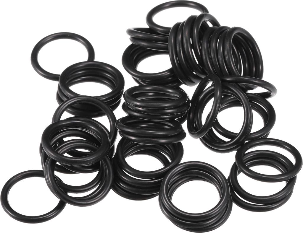 50 Stück 10mm ID x 1,5mm CS Universal Auto O-Ring Dichtung - Auto - Wasserhahn Reparatur LKW SUV Anhänger Rohr Abdichtung Wasserdicht - NBR Gummi...