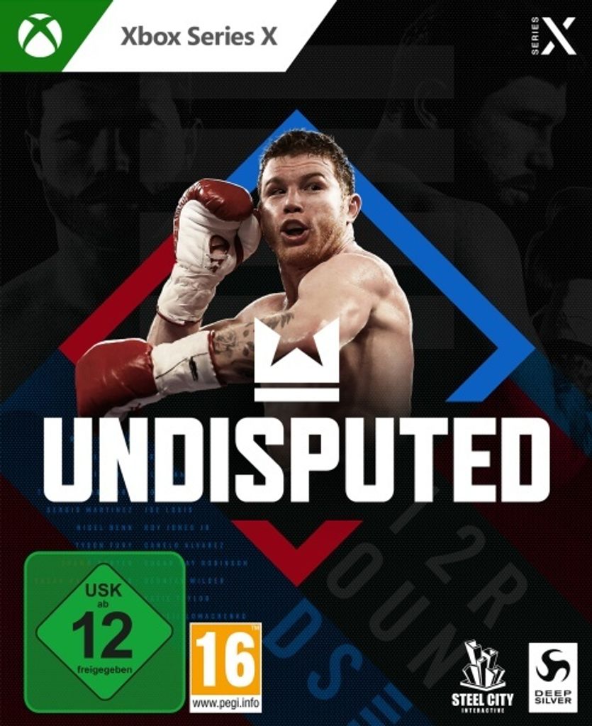 Cover art for the video game Undisputed on Xbox Series X.
