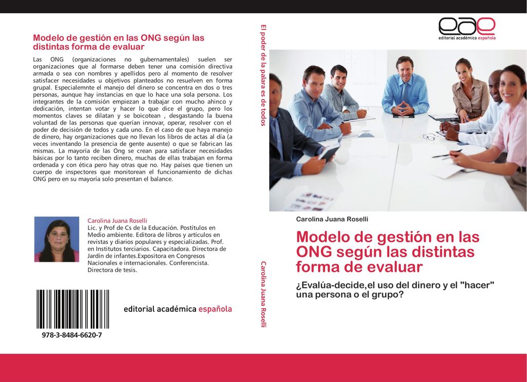 Modelo de gestión en las ONG según las distintas forma de evaluar