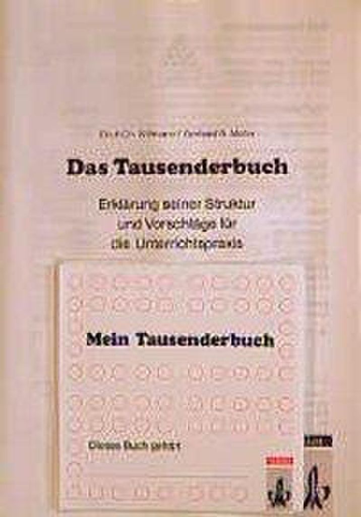 Mein Tausenderbuch. Zehnerpack für Schüler Produktbild 