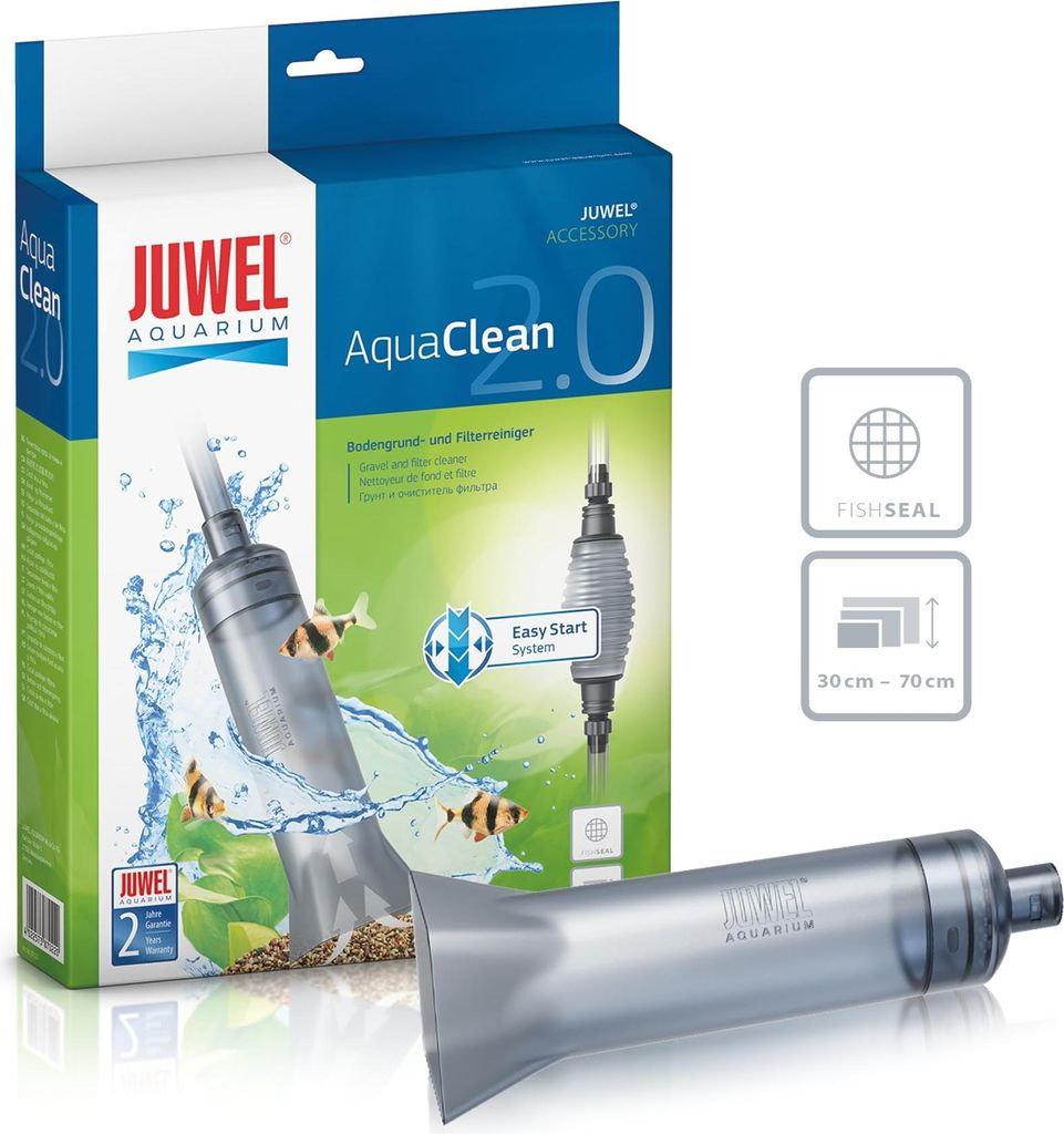 Juwel Aquarium - AquaClean 2.0 - Bodengrund- und Produktbild 