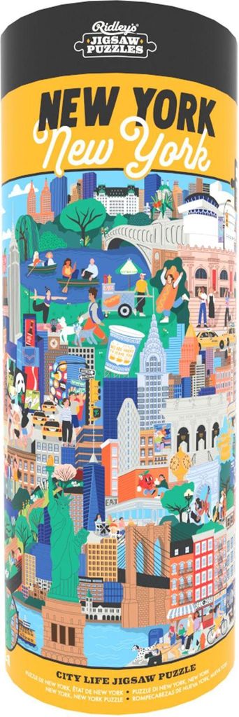 New York, New York! City Life 1000-Piece Jigsaw Puzzle