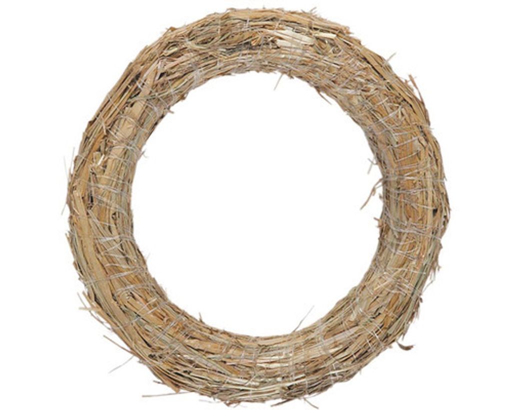Composizione da giardino Nohel cerchio di paglia d40/8cm Immagine del prodotto 