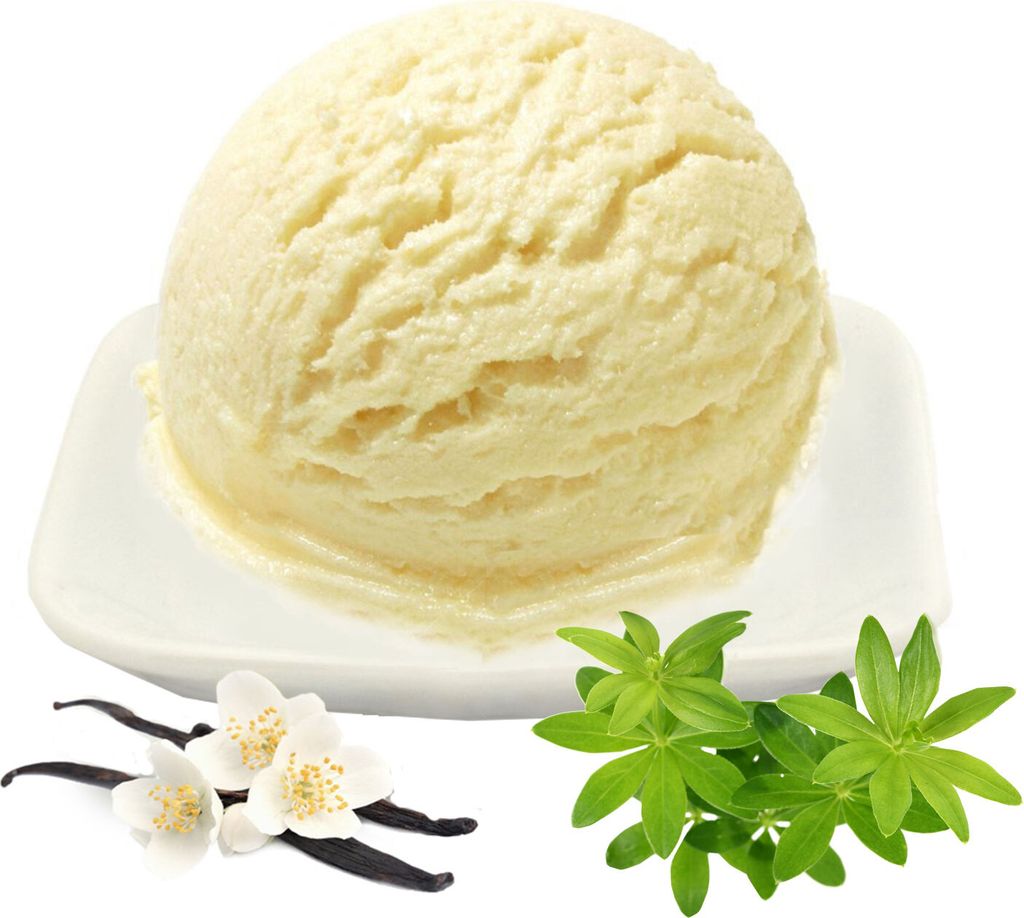 Vanille Waldmeister Low Carb Eis Pulver Vegan Zucker-, laktosefrei 10 kg