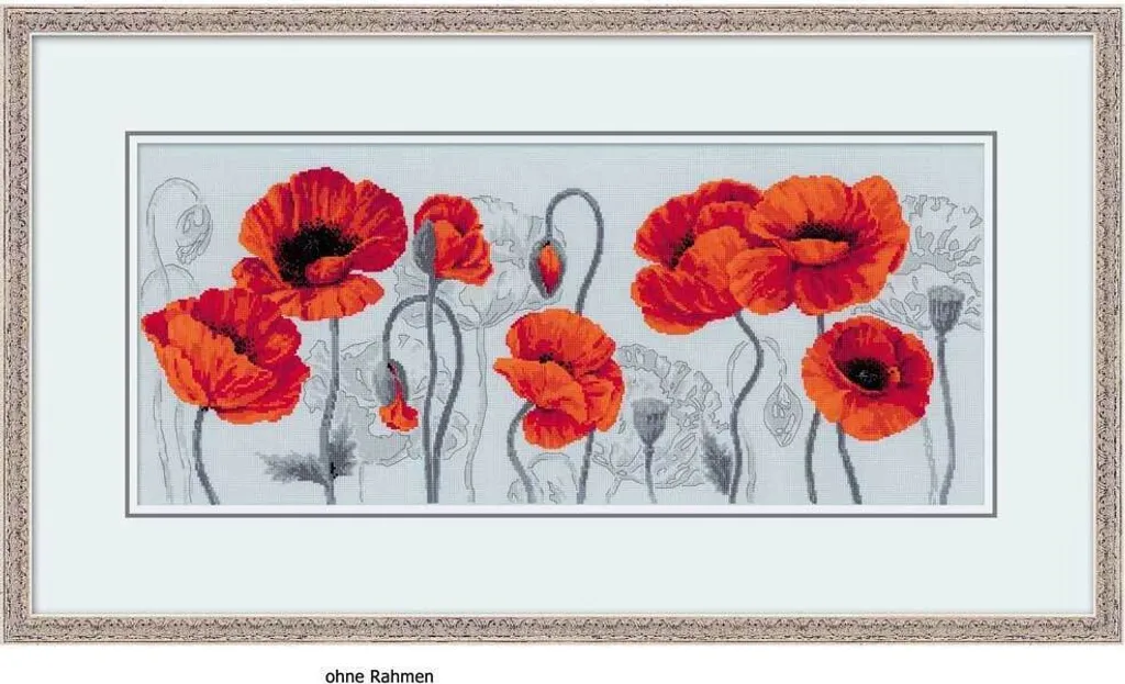 Réussir sa broderie facilement avec le Kit point de croix Riolis 1032