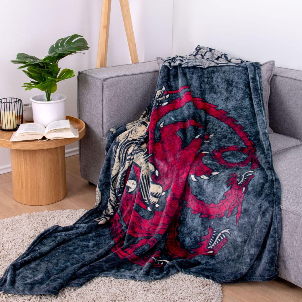 Coperta in morbido pile Game of Thrones / 150x200 cm Immagine del prodotto 