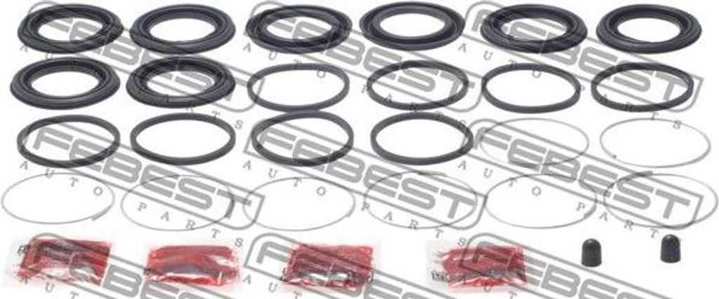 FEBEST 0175-GRJ150F Reparatursatz, Bremssattel OE 447860080 kompatibel mit 4 Runner, Land Cruiser