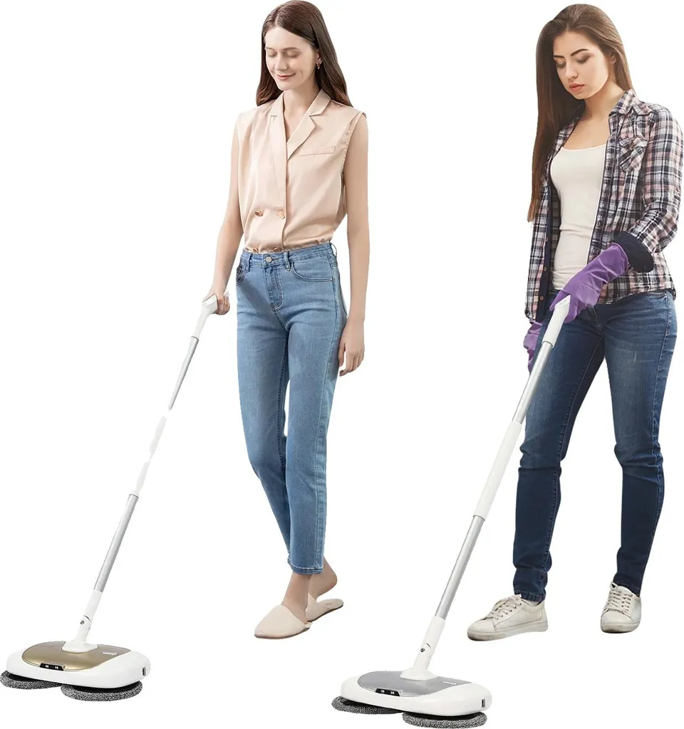 Balai vapeur 180° pivotant en ABS durable avec tête PP haute qualité