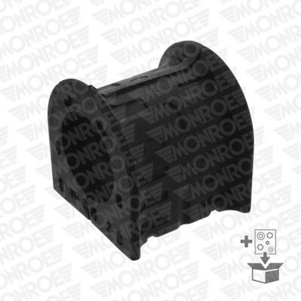 MONROE Lagerbuchse Stabilisator Stabigummis L25L12 für OPEL Movano B Kastenwagen (X62) 28mm 0,172kg