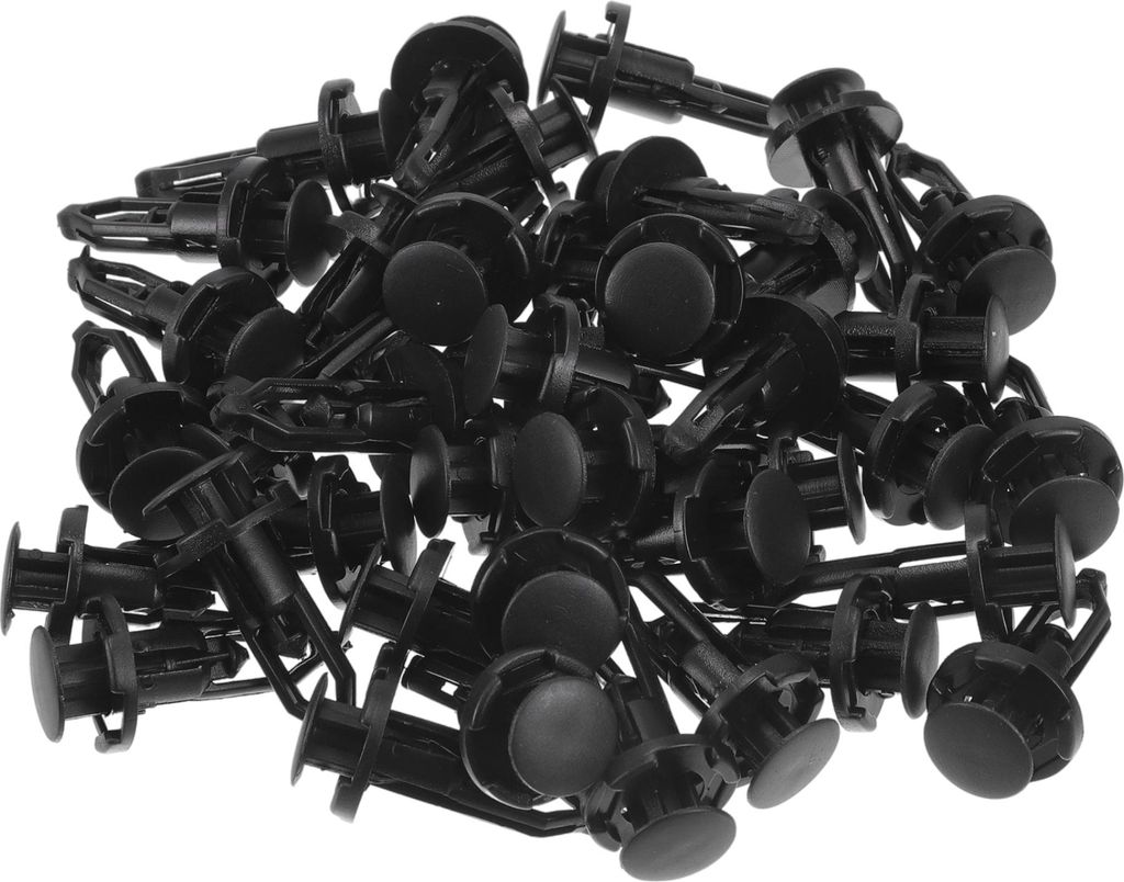 Auto-Frontkotflügelrockclip für Toyota 4Runner 2010-2023 Langlebig Nr. 5216102020/5216116010 | Stoßtyp Kunststoffhalterungsnieten Schwarz 40 St...