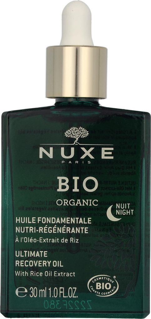 Nuxe Bio Organic Rice Oil Extract Recovery Oil Produktbild 