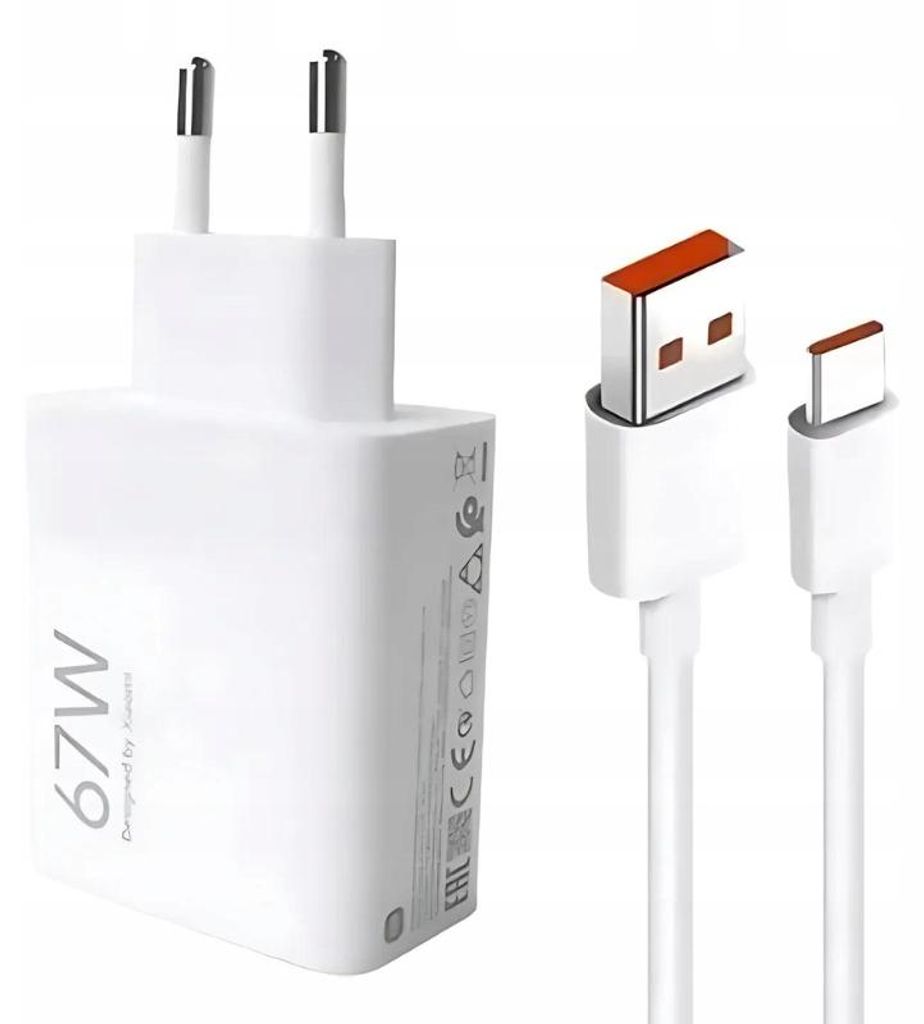 Xiaomi Ladekombination 67 W USB-A-Schnellladegerät + Produktbild 