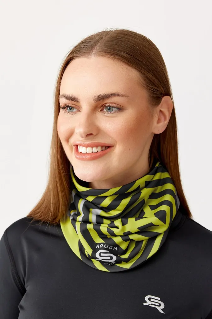 Rough Radical MC05 Scaldacollo Unisex Argento per Jogging e Trekking