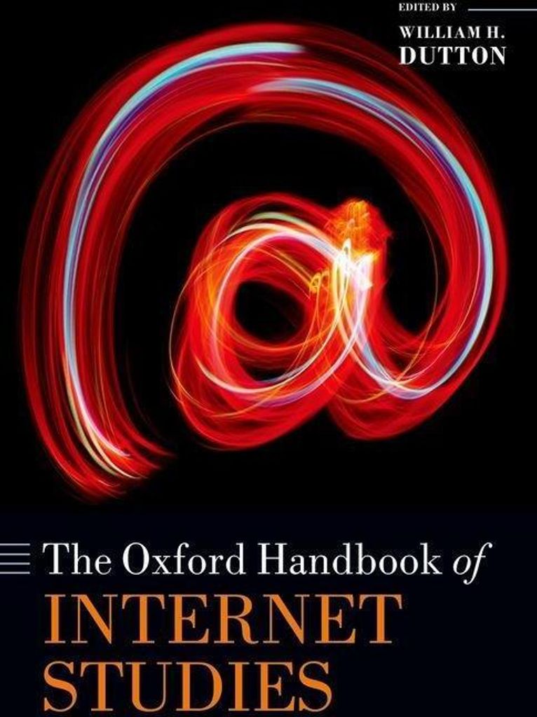 Oxford Handbk Of Internet Stud