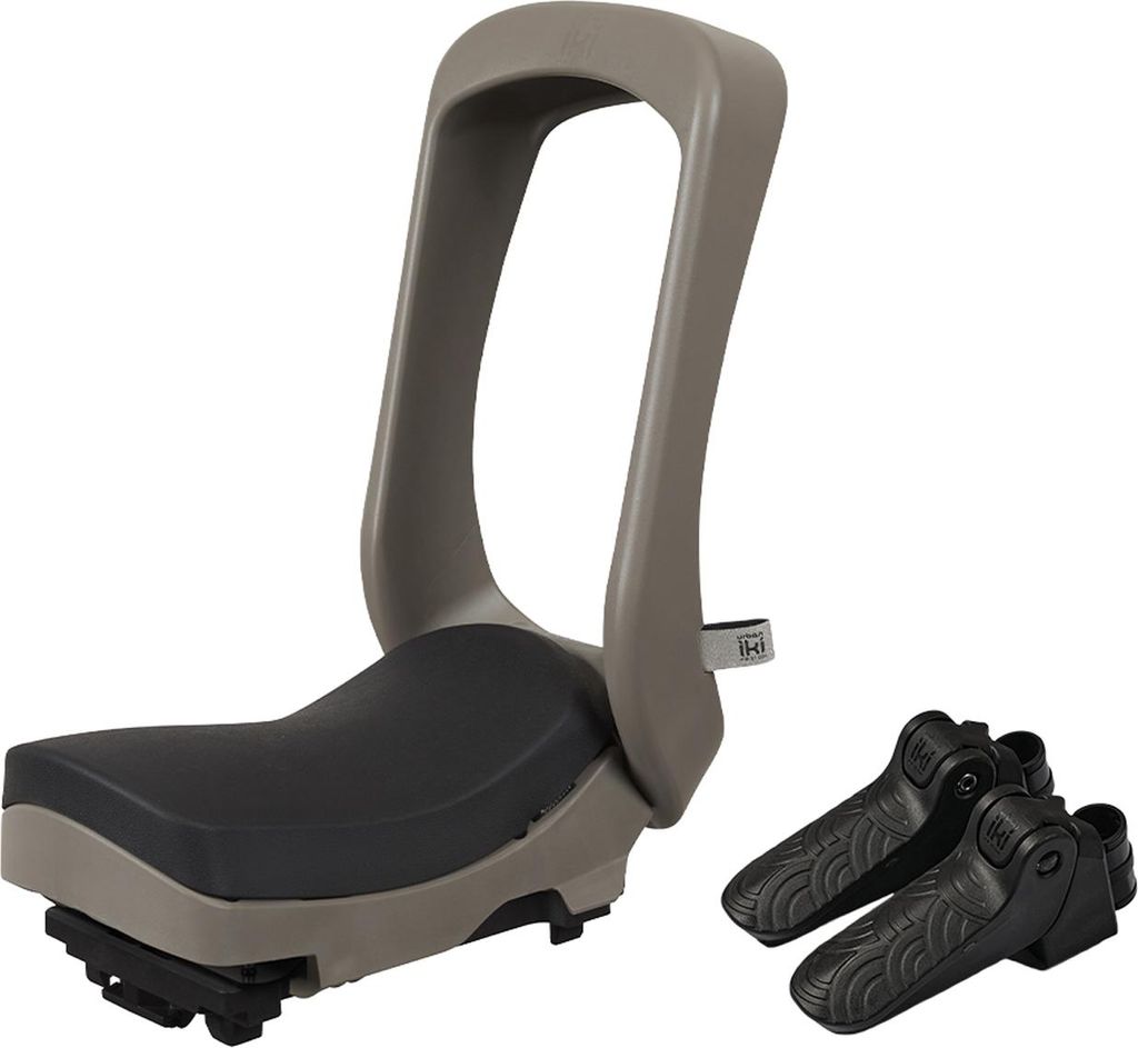 Urban Iki Junior Fahrradsitz MIK HD - Suzume Grey/Bincho Black | Urban Iki