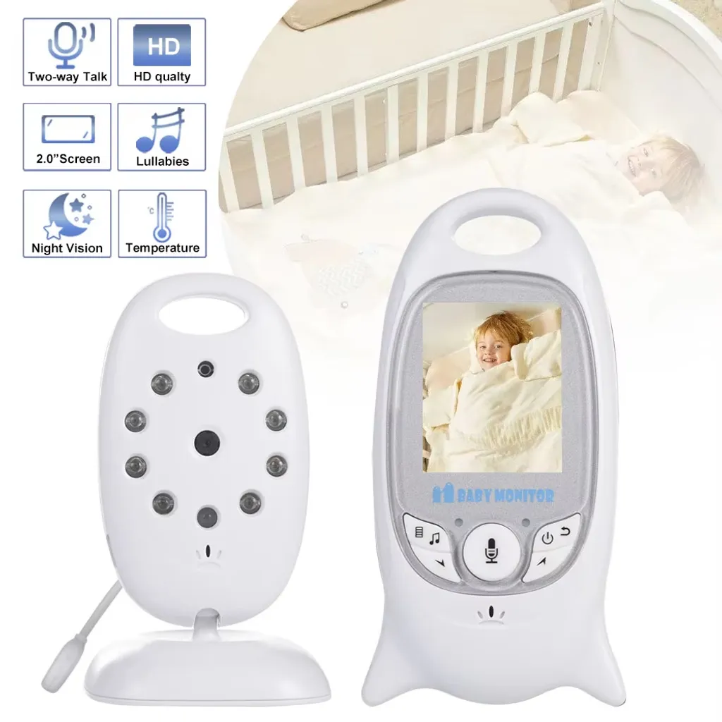Babyphone Caméra 2K Vision Nocturne et Mode VOX Haute Sensibilité Boifun