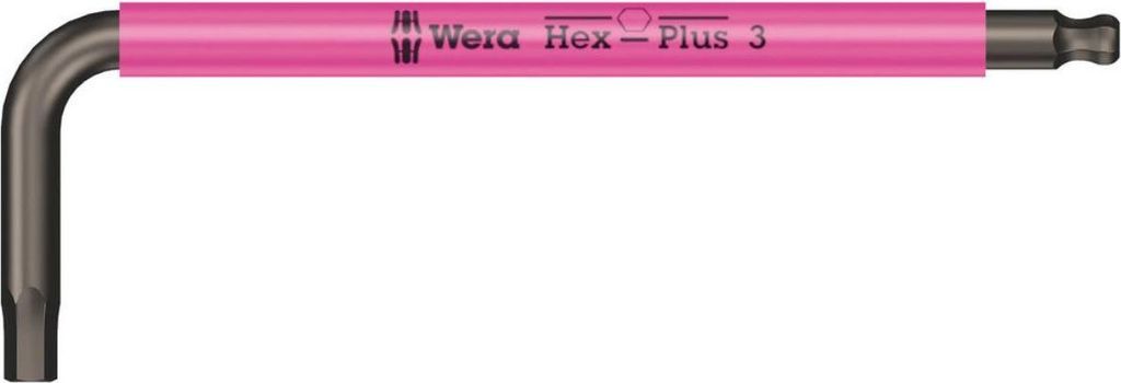 Wera 950 SPKS Multicolour, metrisch, BlackLaser Leuchtpink