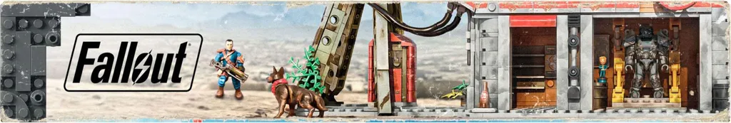 Jeu de construction Fallout MEGA Red Rocket Truck Stop pour Collection - 16